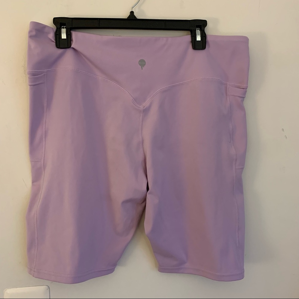 Blackmilk lilac compression bike shorts XXL